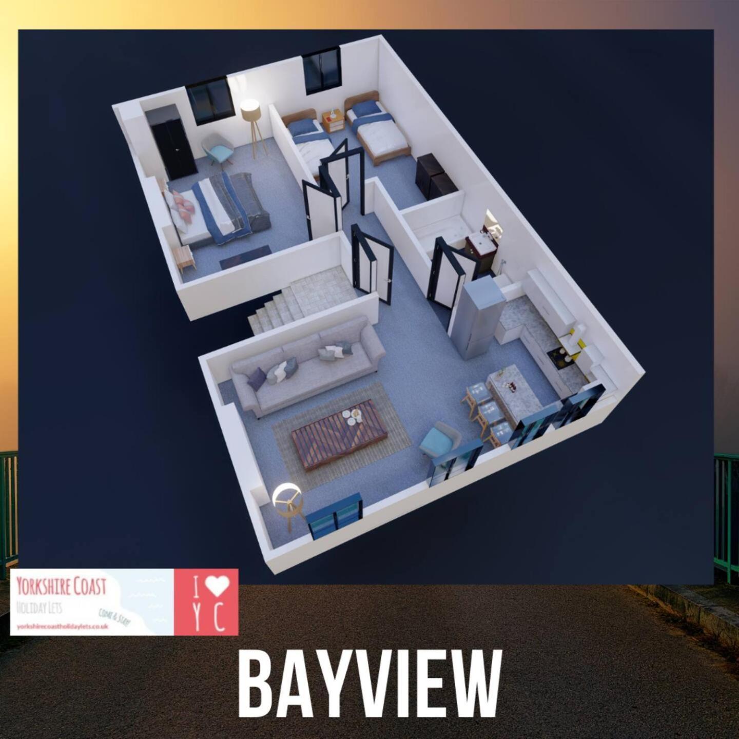 Bay View - Amazing Location With Sea Views! Aparthotel Scarborough Bagian luar foto